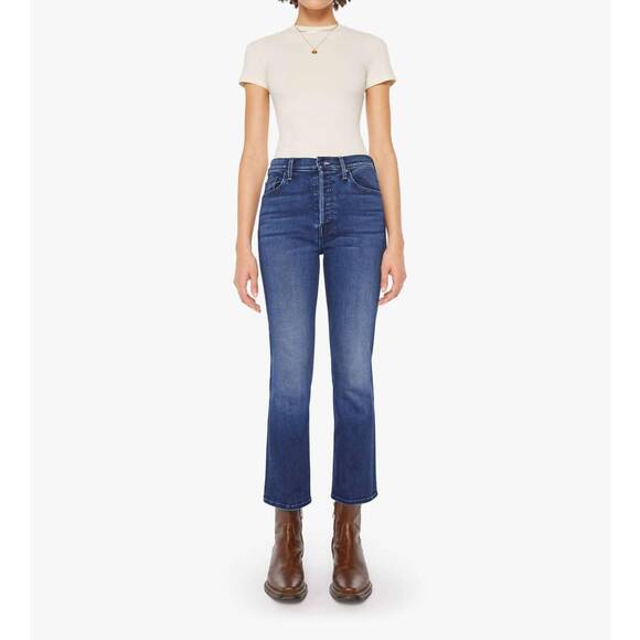 NEW MOTHER the tripper ankle jeans in homecoming high